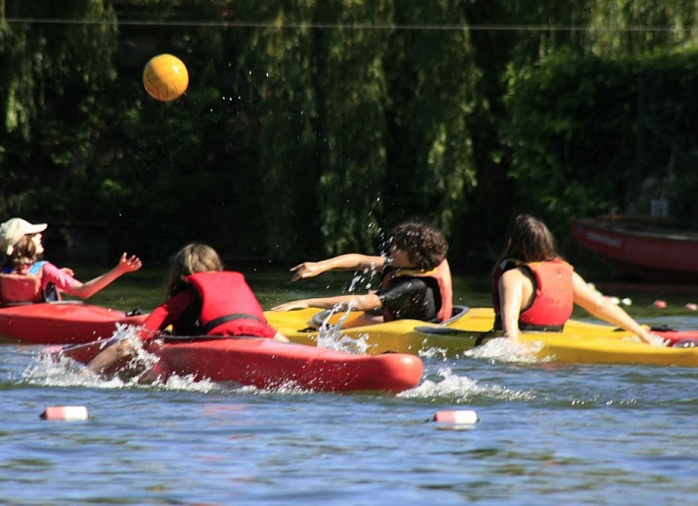 Kayak polo.